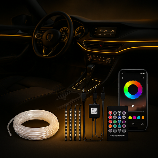 Luces LED Ambientales RGB – Interior