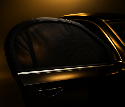 Cortinas Universales para Ventanas de Auto - Protección Solar y Antimosquitos
